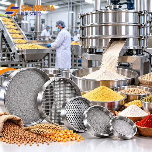 Industrial Flour Sieving and Grain Processing